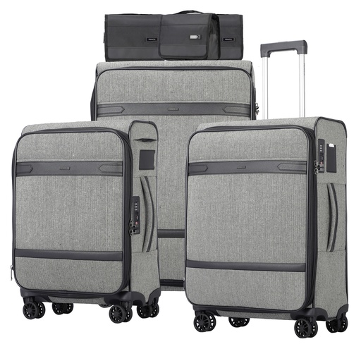 [91582-SET-10] Kensington Set Gris (x3)